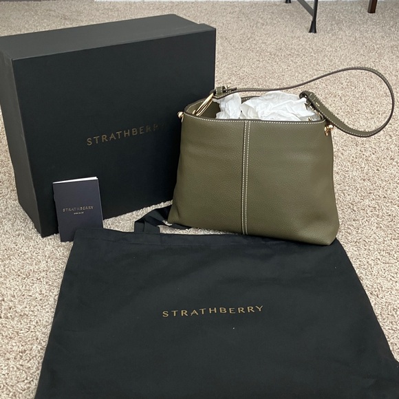 Strathberry Handbags - NWT Strathberry Lana Hobo Bag in Khaki Green